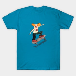 het is een jongen skate T-Shirt